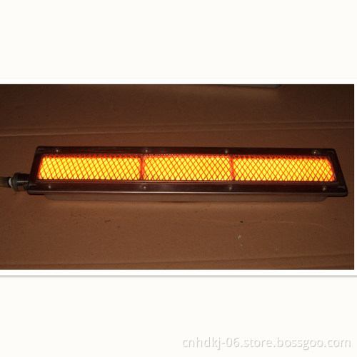 Ceramic catalytic infrared gas burner heater for bbq and roasties grills